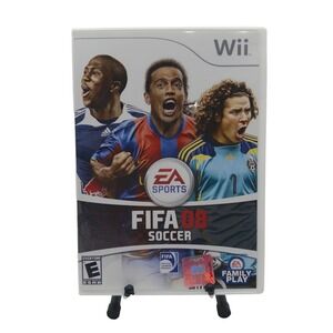 FIFA 08 Soccer Nintendo Wii EA Sports Video Game Tested Working with Manual
